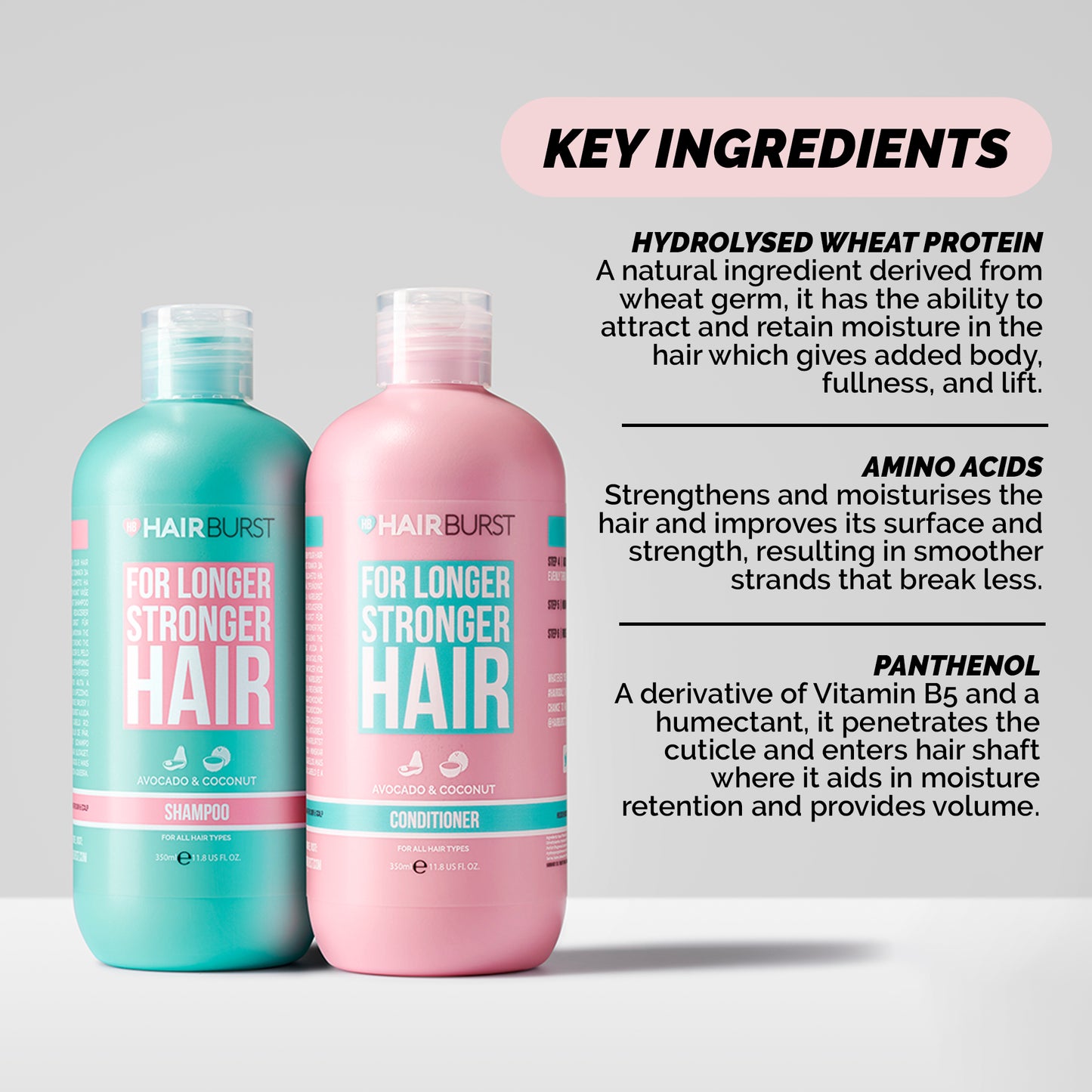 Hairburst Shampoo & Conditioner Duo Pack (350mlx2)