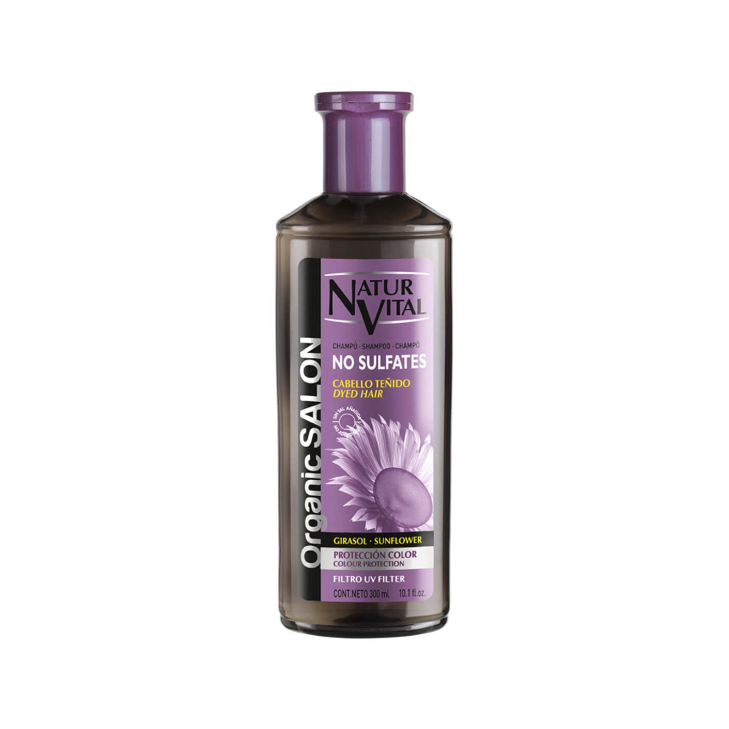 NaturVital Organic Salon No Sulfates Colour Protect Shampoo